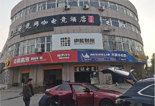 宁南铝塑板门头