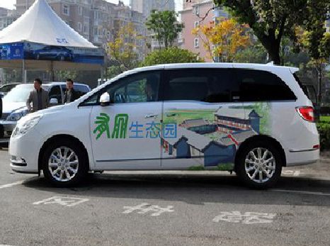 宁南户外车贴喷绘如何保持效果?